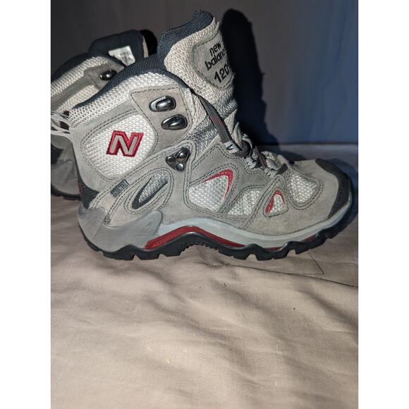 New Balance Womens 6 Hiking Boots 1201 Terra Stryder Ankle Lace Up Gray - Picture 5 of 10